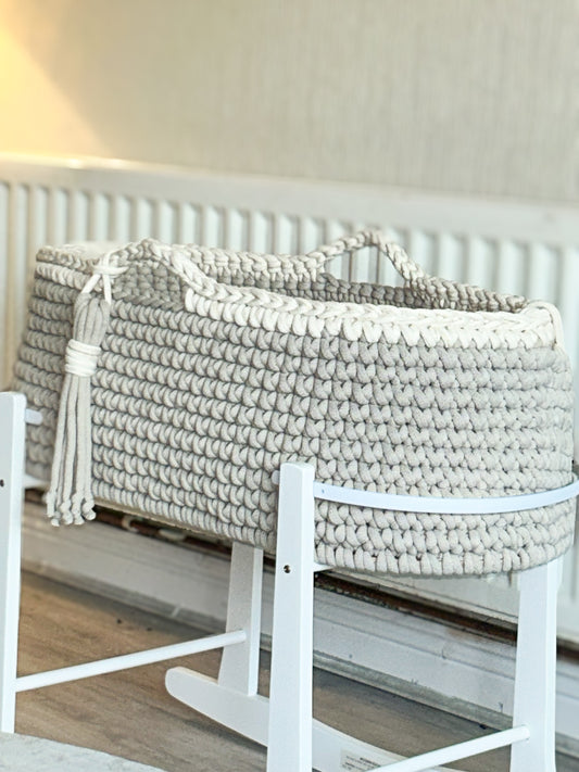 Crochet Moses Baskets without hood